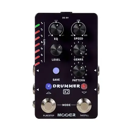 Драм машина Mooer Stereo Drummer X2, фото 1