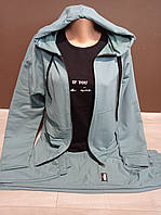 Спортивний костюм "М'ята" для дівчинки підлітка УкраїнаТД Україна на 8-18 років трійка футболка кофта зі штанами