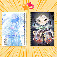Блокнот на пружині в клітинку 48 арк. Frieren / Фрірен 021