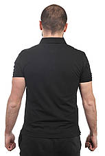 Футболка-поло чоловіча Tommy Hilfiger 25-1388-1 чорна, фото 4