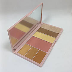 Палетка для контурингу обличчя Bogenia Angelic Correction Palette BG906(002)