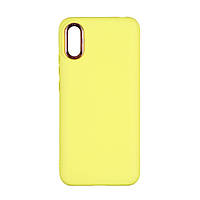 Чехол Silicone Cover Metal frame (AA) для Xiaomi Redmi 9A