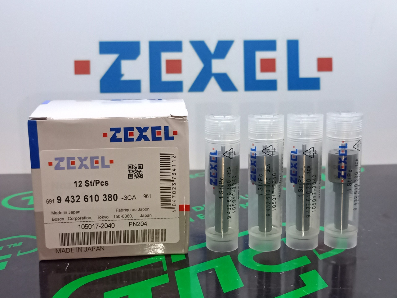 Розпилювач дизельної форсунки 9 432 610 380 (DLLA 140 PN 204) (ан. 105017-2040) ZEXEL