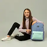 Рюкзак GoPack Education Teens GO24-140L-2 м'ятно-блакитний, фото 8