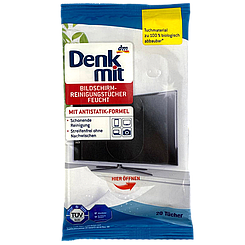 Серветки вологі для екранів Денк Міт Denk Mit bildschirm 20szt 20шт/ящ (Код: 00-00016342)