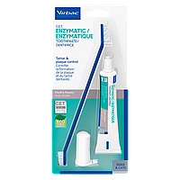VIRBAC Набір для чищення зубів Enzymatic для собак та котів, 70 г