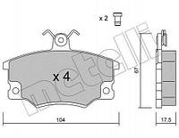 Тормозные колодки Metelli 22-0030-1 Lancia Dedra, Delta; Fiat Tipo, Punto 4434879, 44348791L1, 5888147