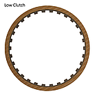 Комплект фрикційних дисків АКПП 4EAT 98-up Subaru, фото 2