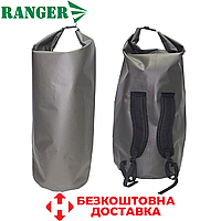 Туристический рюкзак гермомешок для вещей водонепроницаемый Ranger 150 L хаки объем 150 л