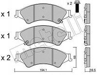 Тормозные колодки Metelli 22-0971-0 Ford USA Ranger; Mazda BT-50 1723538, AB312L361AB, AB312L361