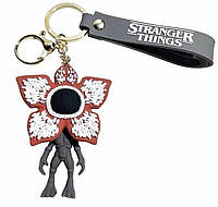 Брелок подвеска на рюкзак Stranger Things Demogorgon 3D Keychain Очень странные дела Демогоргон