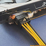 Перехідник 8PIN 6PIN PCIe кабель живлення подовжувач для відеокарти мама тато 6P 8P перехідник 6-pin 8-pin для відеоадаптера GPU, фото 5