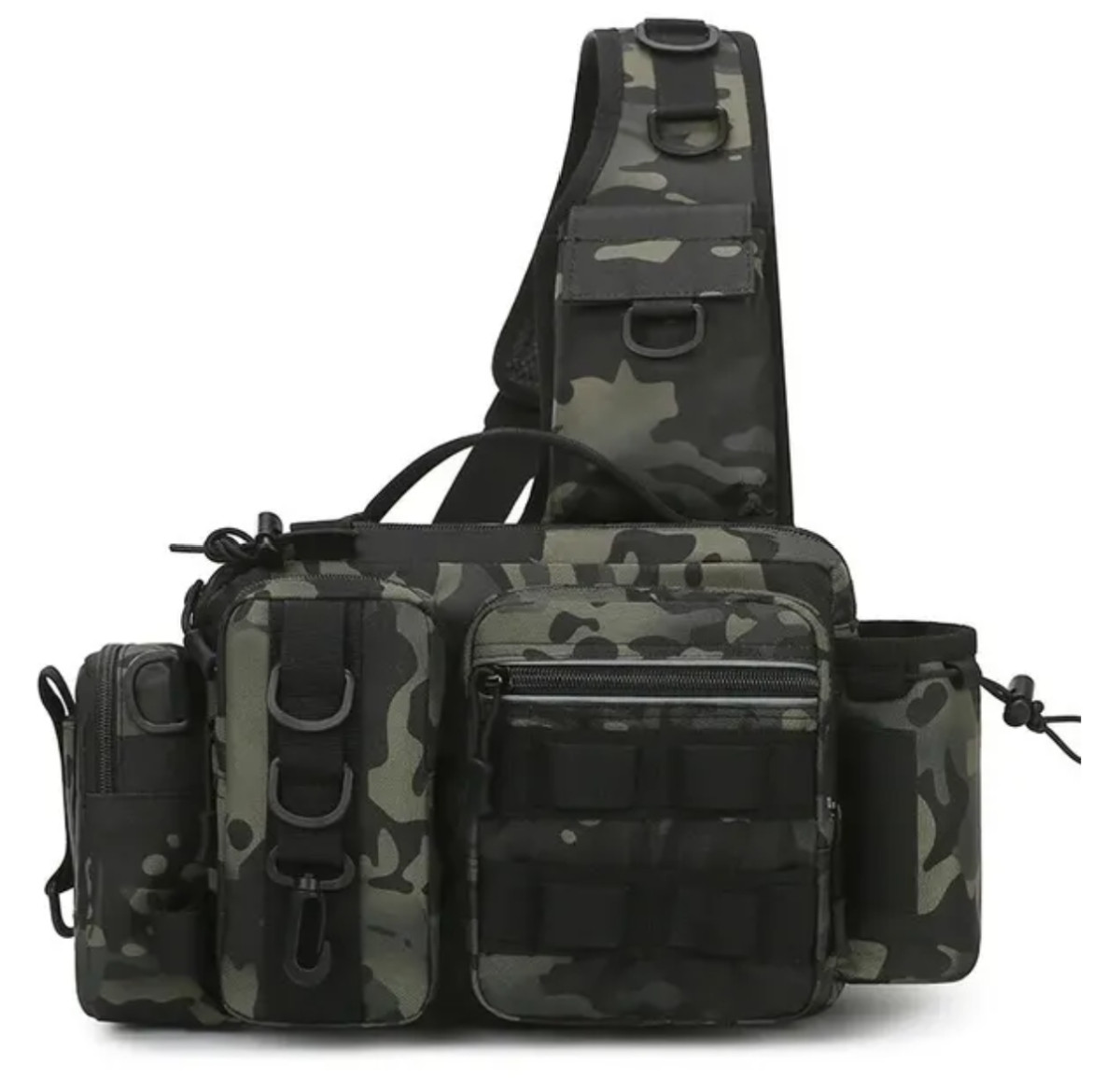 Багатофункціональна рибальська сумка на плече / Поясна сумка для для зберігання спорядження Noir CP