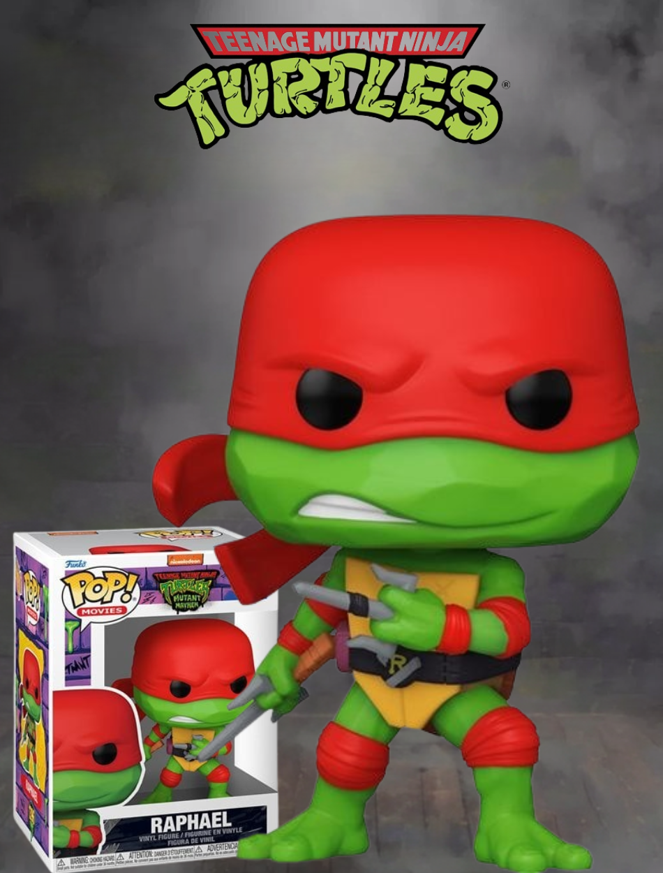 Рафаель Черепашки ніндзя фігурка Funko Pop Фанко Поп Teenage mutant ninja turtles Raphael TMNT іграшка вінілова №1396