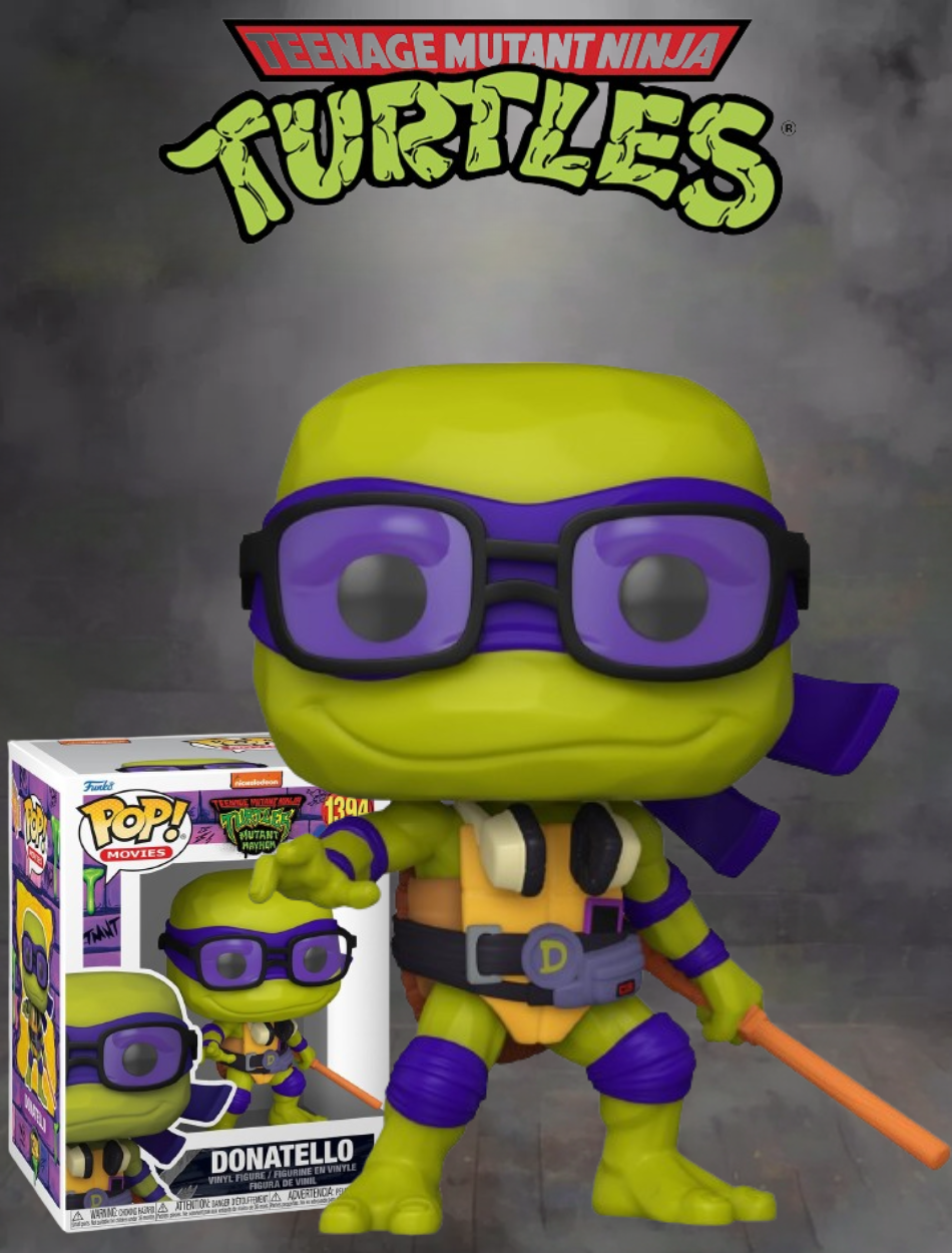 Черепашки ніндзя фігурка Донателло Funko Pop Фанко Поп ninja turtles Donatello вінілова фігурка №1394