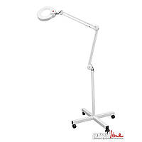 Косметологическая лампа-лупа светодиодная передвижная напольная Global Fashion LED SP-32