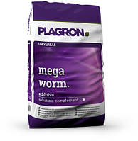 Улучшитель почвы Plagron Mega Worm 25 л на основе биогумуса и микоризы