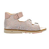 Ортопедичні босоніжки для дівчинки з жорстким задником та супінатором Theo Leo 1132 розмір 18-36, фото 2