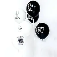 Латексный шарик Party Deco 12"(30 см) Ready to Party mix