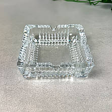 Квадратна скляна попільничка зі скла Iglass, фото 3