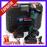 Аккумуляторная болгарка угловая шлифовальная машина Bosch GWX 48V-10C 125 мм