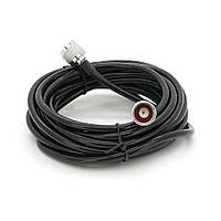 Високочастотний патчкорд кабель для підсилювача GSM – GSM антени N+F-N+F -5метрів