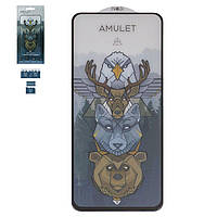 Защитное стекло iNobi Amulet для Realme 8i, Narzo 50; Oppo A96 4G, Full Glue, Anti-Static, черный, cлой клея