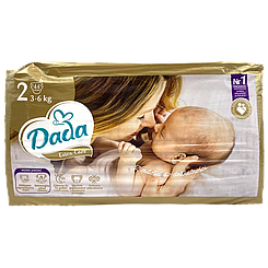 Підгузники розмір 2 Дада Dada extra care (3-6kg) 44szt 4шт/ящ (Код: 00-00016355)