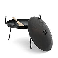 Сковорідка із борони SHOP PAN 50см+кришка