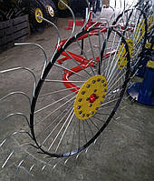 Граблі ШИП до трактора ворошки 3-колісні «Сонечко» (кріплення 3x точка)