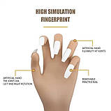 Тренувальна рука для манікюру на гнучкому штативі з тіпсами в комплекті (100 шт.) та кріпленням до столу - 350, фото 6