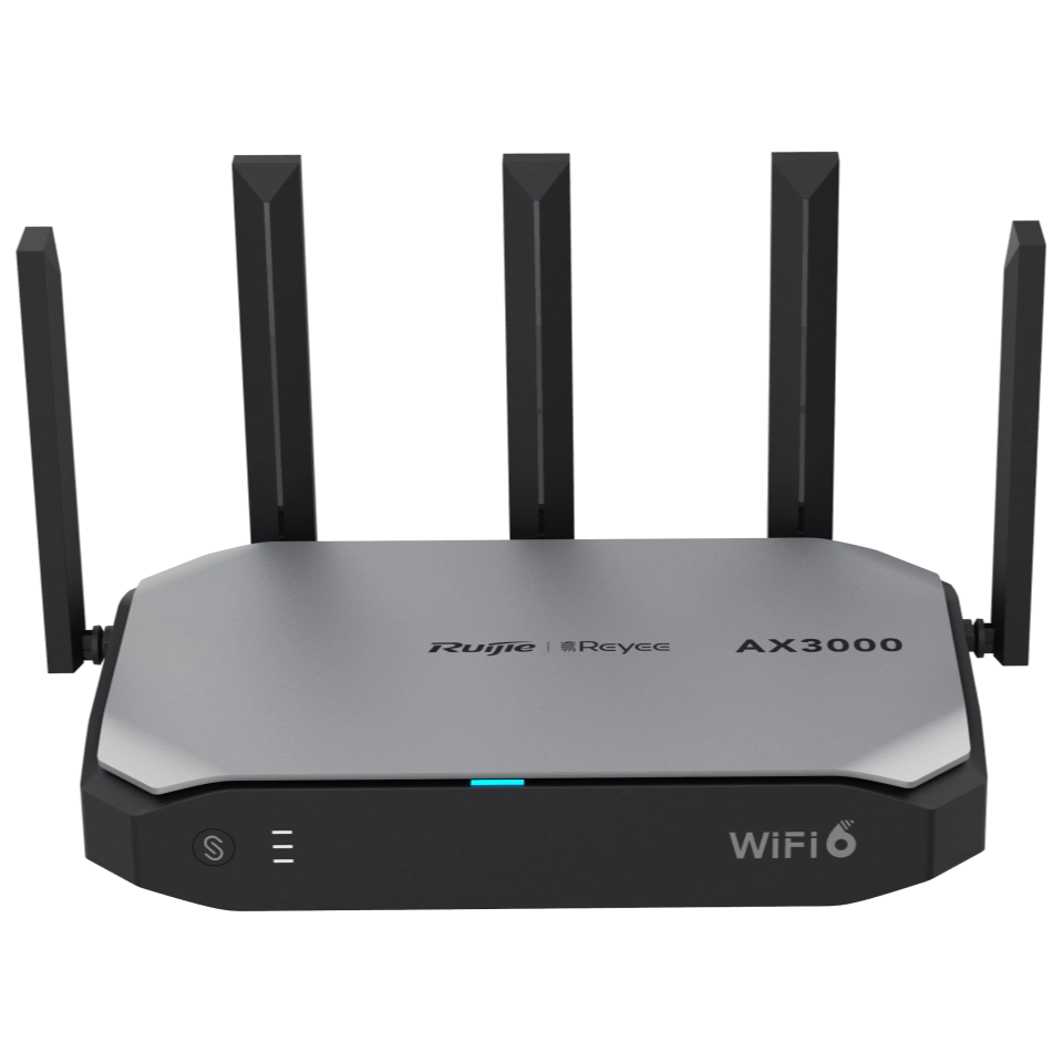 Двохдіапазонний маршрутизатор серії Ruijie Reyee RG-EG105GW-X, Wi-Fi 6, 283×172×46 мм
