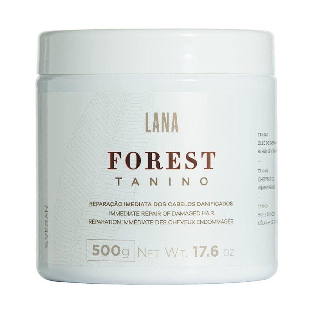 Маска Lana Brasiles Forest Tanino Mask для живлення та відновлення пошкодженого волосся (52004)