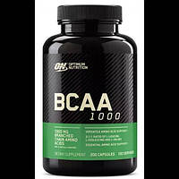 OPTIMUM NUTRITION BCAA 1000. 200 капсул