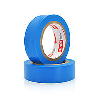 Ізолента APRO 0,14мм * 17мм * 25м (синя), діапазон робочих температур: від - 10 ° С до + 80 ° С, висока якість