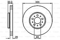 Гальмівні диски BOSCH 0 986 479 C59 Volvo XC70, S80, V70, S60 272404, 2724045, 274170