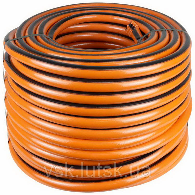 Шланг для поливу Агат 3 шари армований 3/4" 50м FLORA (5066464), фото 1