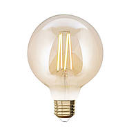 Лампа филаментная Lutec iDual Filament Amber FL G95 9W E27