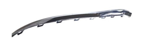 Молдинг переднього бампера Volkswagen T-ROC 17- лівий Fps хром, фото 1