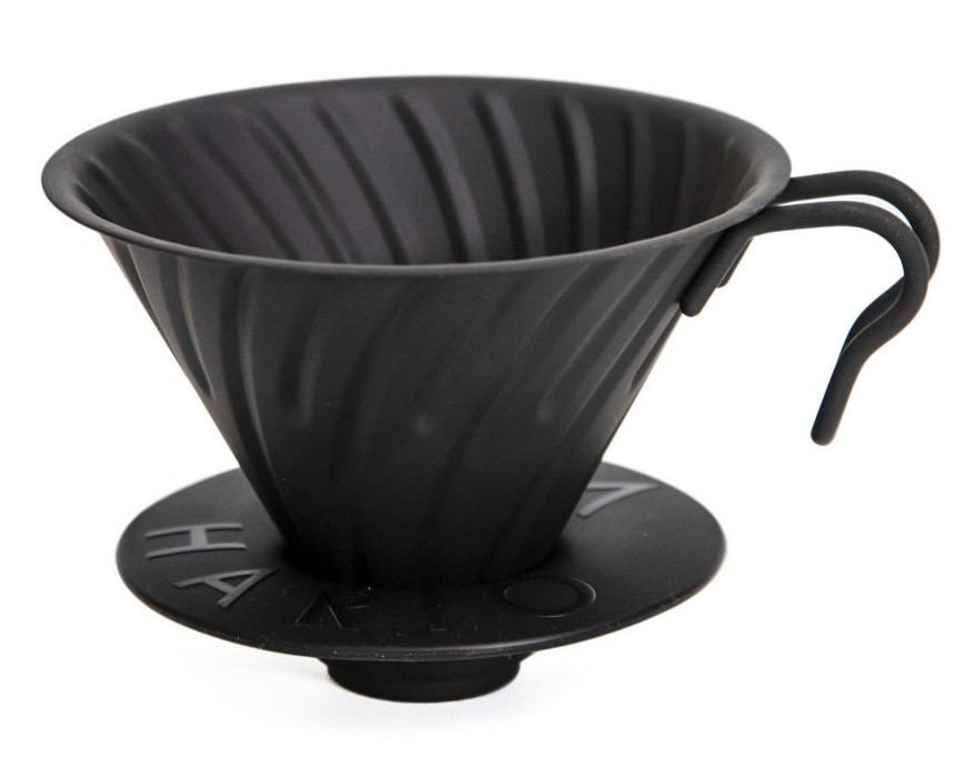 Металевий пуровер Hario V60 02 Чорний