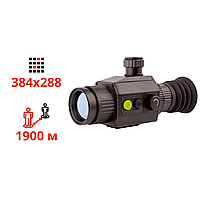Тепловізійний приціл Dahua Thermal Scope C435, дальність 1900м, роздільна здатність 384х288, автономність до