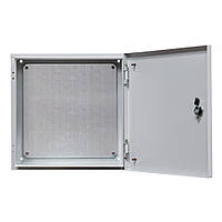 Корпус електротехнічний ЩМП-400х300х250 -1.0 мм з монтажною панеллю 1,5мм, ступінь захисту IP 31, метал