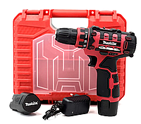 Шуруповерт в кейсе Makita 8282 DWALE RED 12V 3AH Румыния 2 АКб