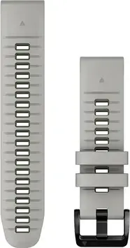 Ремінець для розумного годинника Garmin Silikonowy Pasek QuickFit Fenix 7 Pro Mglisty Szary/Ciemnozielony 22mm (101328008)