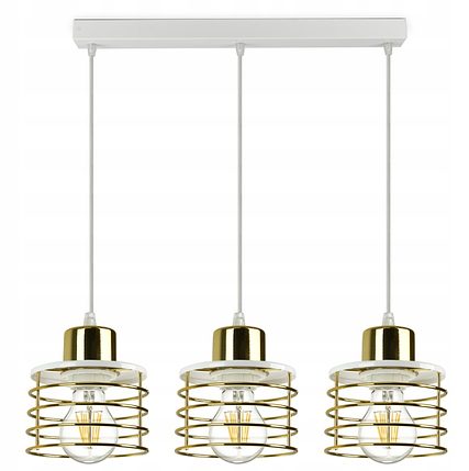 Підвісний стельовий світильник GLAMOUR Gold Chrome Copper Chandelier 947-BZ3, фото 1