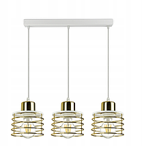 Підвісний стельовий світильник GLAMOUR Gold Chrome Copper Chandelier 947-BZ3, фото 3