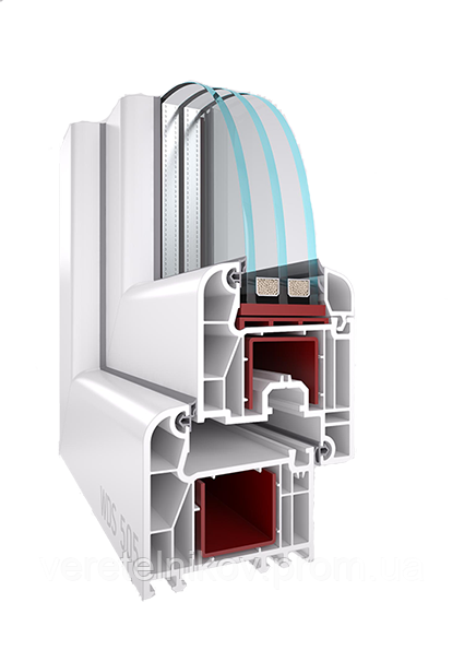"WDS - 6S" (ВДС - 6С) окна металлопластиковые. - фото 2 - id-p28770574