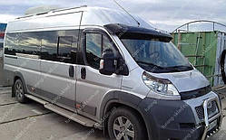 Вітровики вікон Пежо Боксер (дефлектори бічних вікон Peugeot Boxer)