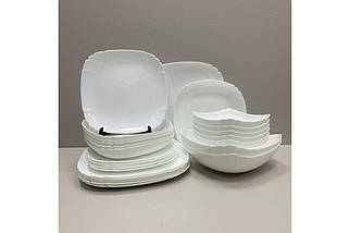 Мега класна КОМПЛЕКТАЦІЯ Сервіз столовий 26 предметів Luminarc Lotusia V1095, фото 3
