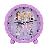 Дитячий настільний годинник будильник з підсвіткою Top Model Glitter Queen (12662), фото 3